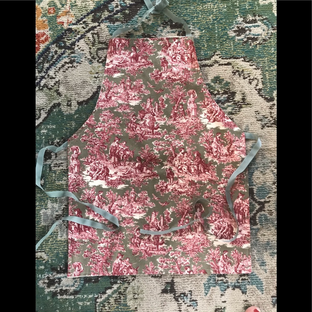 Kids Custom Toile Apron